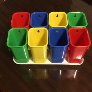 Colorful Pen Pencil and Paintbrush Holder NWT